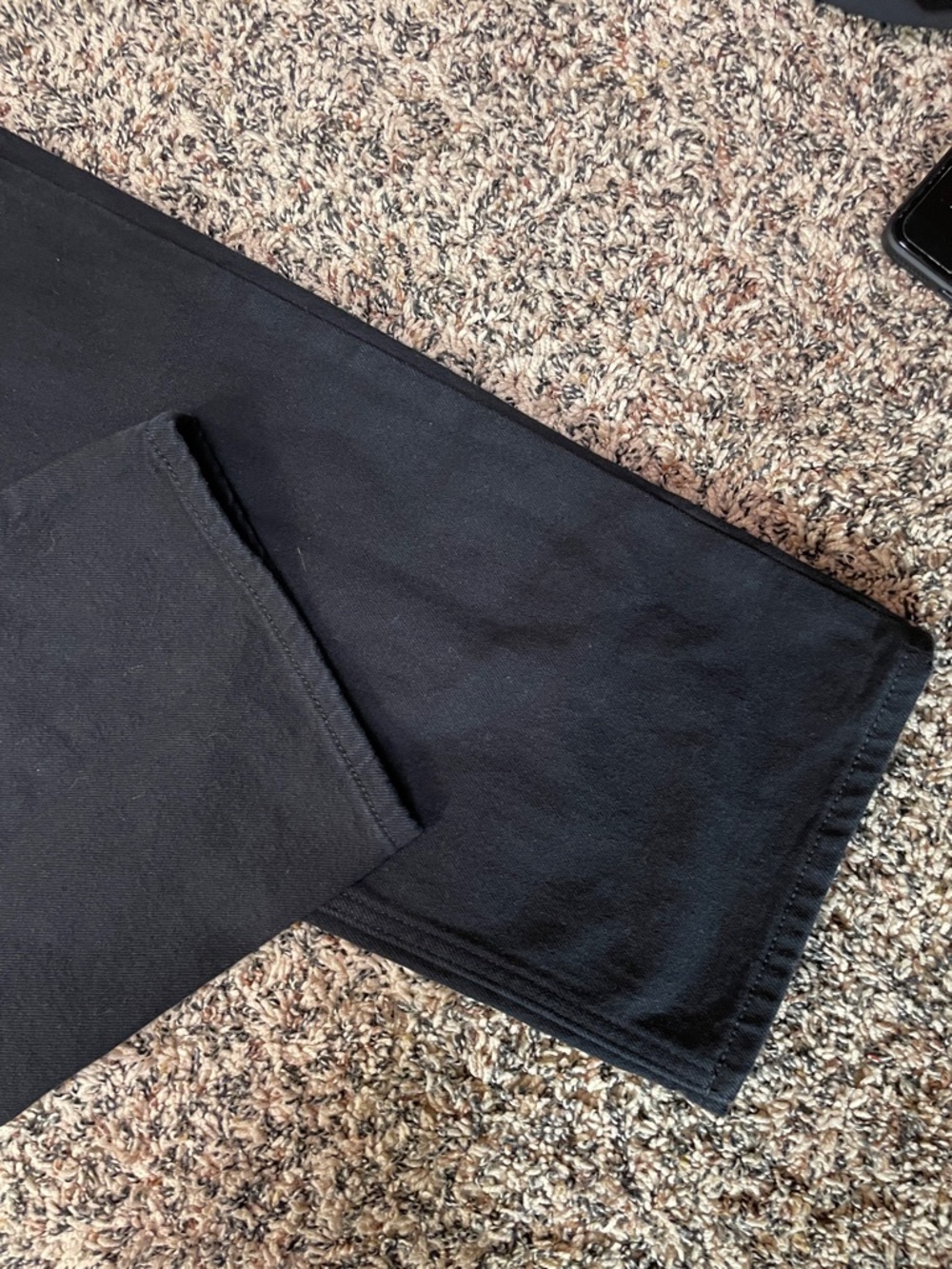 Universal Thread Highest Rise Straight Straight Leg Black Denim Jeans Sz 4 NWT - Picture 7 of 8